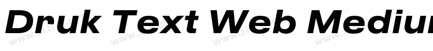 Druk Text Web Medium字体转换 Druk Text Web Medium字体转换